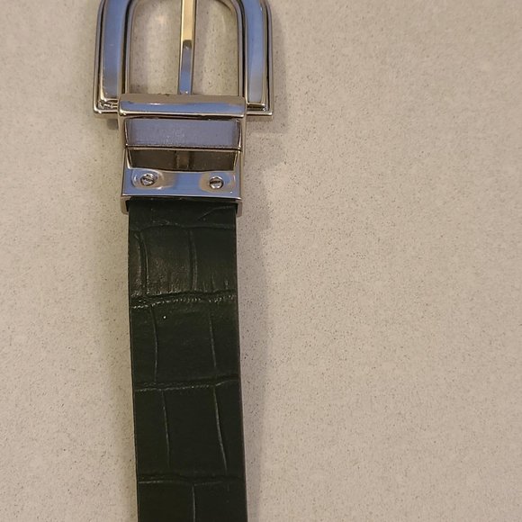 Black Patterned Belt - Picture 5 of 7